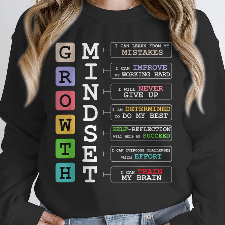 Growth Mindset Shirt Positive School Classroom Teacher Unisex Sweatshirt, novelty gifts, funny gifts Growth Mindset Shirt Positive School Classroom Teacher Unisex Sweatshirt, novelty gifts, funny gifts