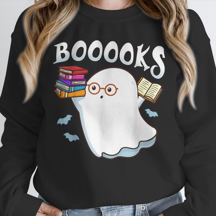 Halloween Books Librarian English Teacher Reader Reading Unisex Sweatshirt, novelty gifts, funny gifts