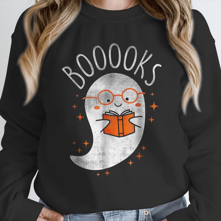 Halloween Cute Ghost Book Reading Teacher Unisex Sweatshirt, novelty gifts, funny gifts Halloween Cute Ghost Book Reading Teacher Unisex Sweatshirt, novelty gifts, funny gifts