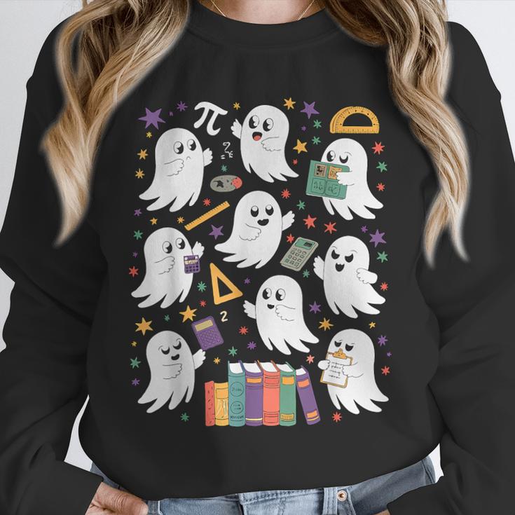 Halloween Math Teacher Ghost Math Teacher Spooky Halloween Unisex Sweatshirt, novelty gifts, funny gifts Halloween Math Teacher Ghost Math Teacher Spooky Halloween Unisex Sweatshirt, novelty gifts, funny gifts