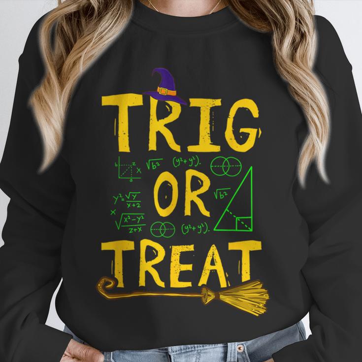 Halloween Math Teacher Trig Or Treat Student School College Unisex Sweatshirt, novelty gifts, funny gifts Halloween Math Teacher Trig Or Treat Student School College Unisex Sweatshirt, novelty gifts, funny gifts