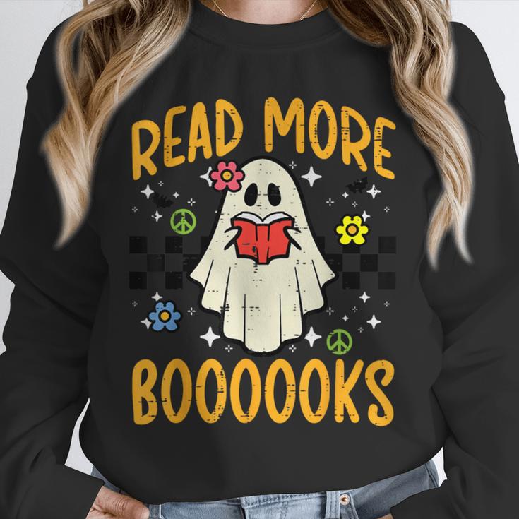 Halloween Read More Books Retro Costume Teacher Women Girls Unisex Sweatshirt, novelty gifts, funny gifts Halloween Read More Books Retro Costume Teacher Women Girls Unisex Sweatshirt, novelty gifts, funny gifts