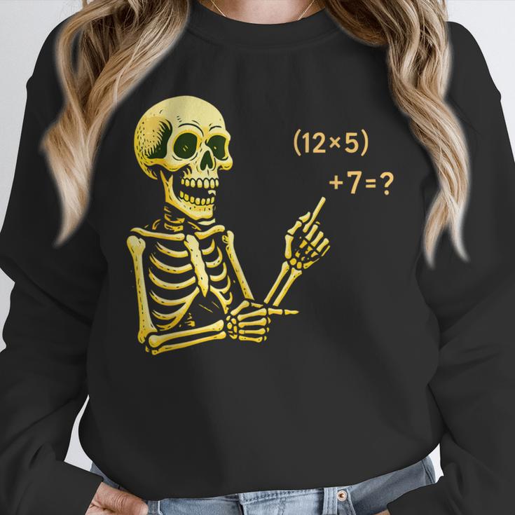 Halloween Teacher Six Seven 6 7 Skeleton Spooky Costume Unisex Sweatshirt, novelty gifts, funny gifts Halloween Teacher Six Seven 6 7 Skeleton Spooky Costume Unisex Sweatshirt, novelty gifts, funny gifts
