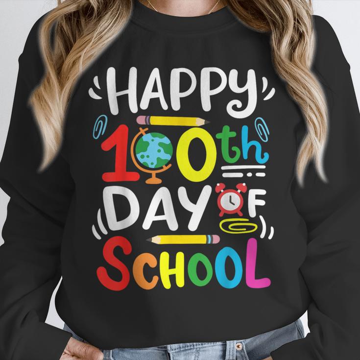 Happy 100th Day Of School 100 Days Of School Teacher Student Unisex Sweatshirt, novelty gifts, funny gifts Happy 100th Day Of School 100 Days Of School Teacher Student Unisex Sweatshirt, novelty gifts, funny gifts