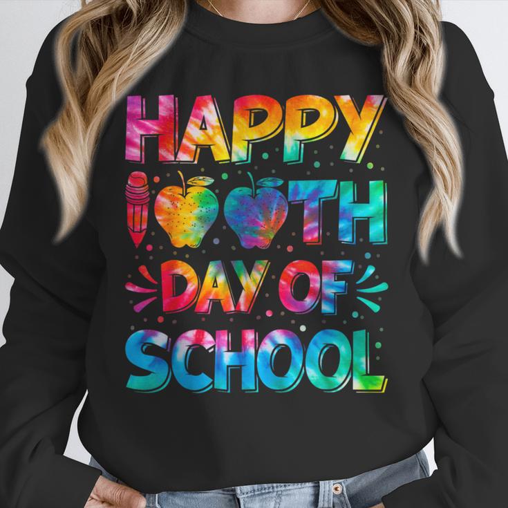 Happy 100th Day Of School Teacher Student 100 Days Tie Dye Men Women Kids Unisex Sweatshirt, novelty gifts, funny gifts Happy 100th Day Of School Teacher Student 100 Days Tie Dye Men Women Kids Unisex Sweatshirt, novelty gifts, funny gifts