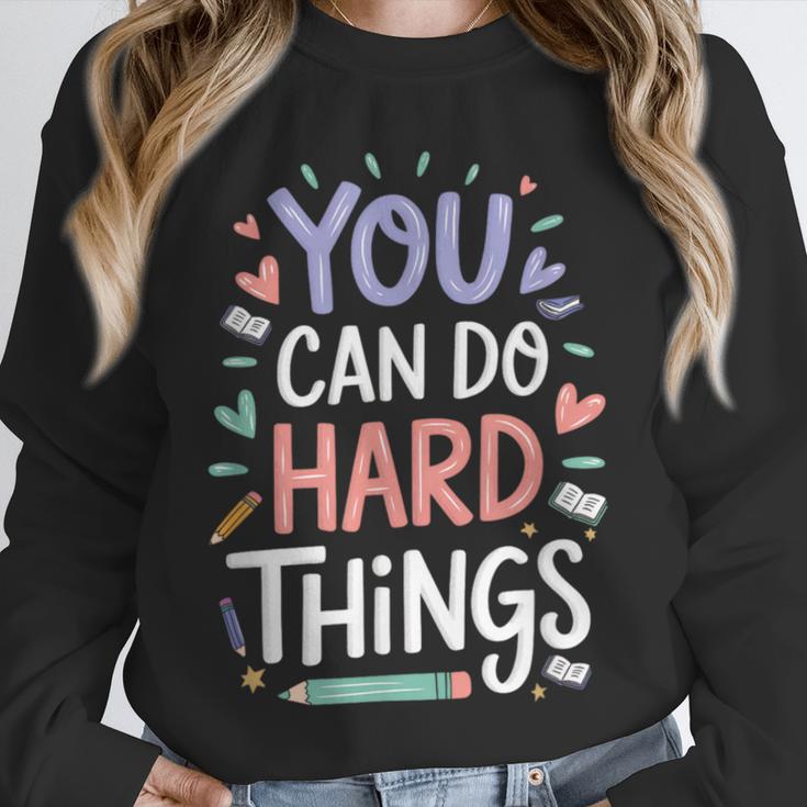 You Can Do Hard Things Test Day Teacher Kids Unisex Sweatshirt, novelty gifts, funny gifts You Can Do Hard Things Test Day Teacher Kids Unisex Sweatshirt, novelty gifts, funny gifts