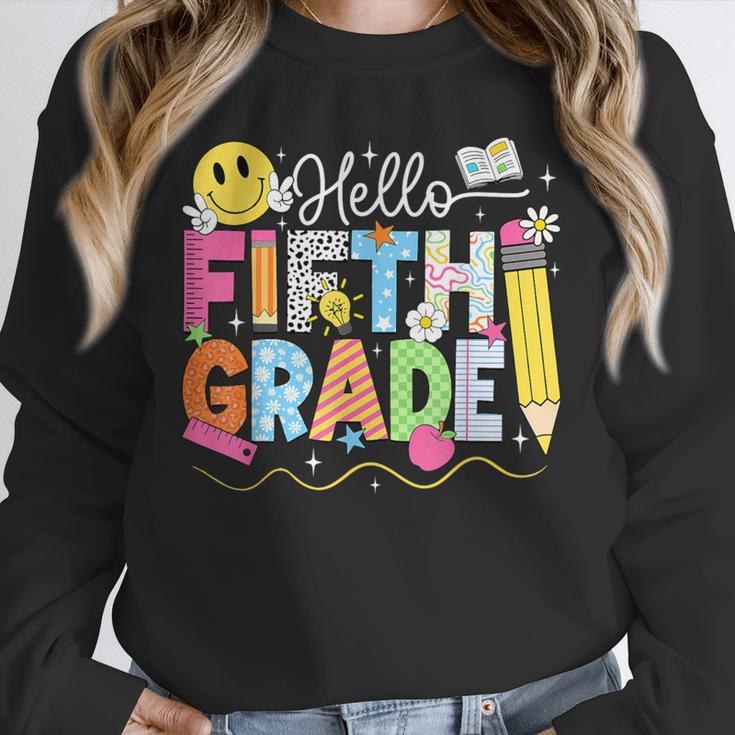 Hello Fifth Grade Team 5th Grade Back To School Teacher Kids Unisex Sweatshirt, novelty gifts, funny gifts Hello Fifth Grade Team 5th Grade Back To School Teacher Kids Unisex Sweatshirt, novelty gifts, funny gifts