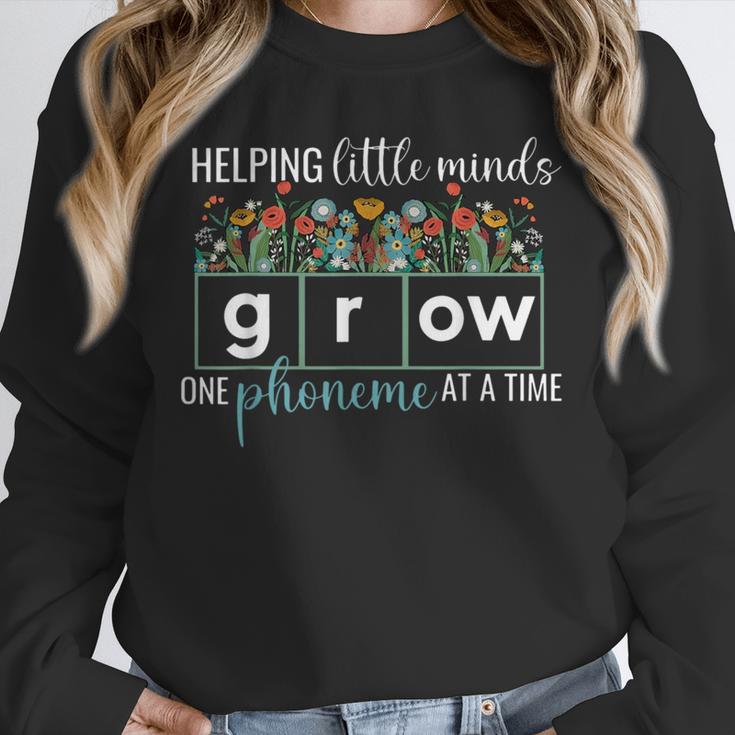 Helping Little Minds Grow One Phoneme At A Time Teacher Unisex Sweatshirt, novelty gifts, funny gifts Helping Little Minds Grow One Phoneme At A Time Teacher Unisex Sweatshirt, novelty gifts, funny gifts