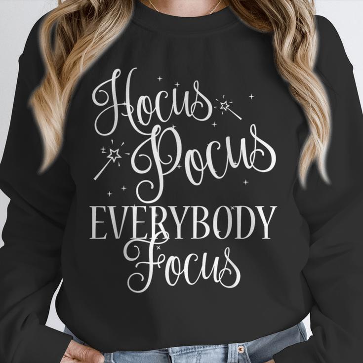 Hocus Pocus Everybody Focus Teacher Halloween Shirt Unisex Sweatshirt, novelty gifts, funny gifts Hocus Pocus Everybody Focus Teacher Halloween Shirt Unisex Sweatshirt, novelty gifts, funny gifts