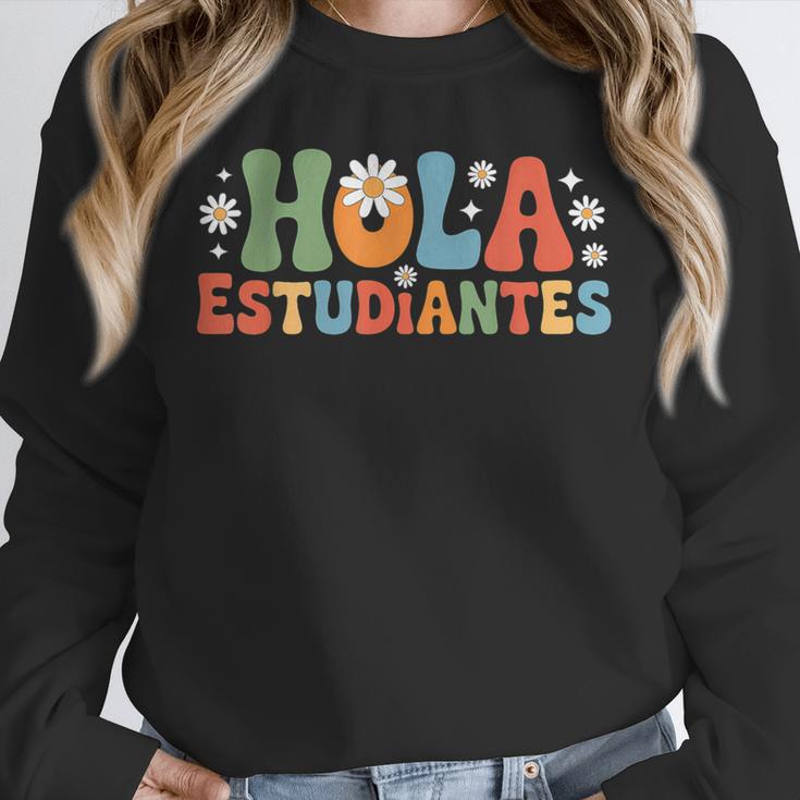 Hola Estudiantes Spanish Teacher Unisex Sweatshirt, novelty gifts, funny gifts Hola Estudiantes Spanish Teacher Unisex Sweatshirt, novelty gifts, funny gifts