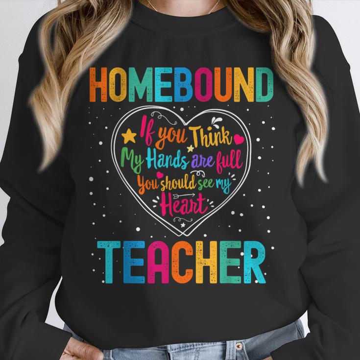 Homebound Teacher Appreciation Week Back To School Heart Unisex Sweatshirt, novelty gifts, funny gifts Homebound Teacher Appreciation Week Back To School Heart Unisex Sweatshirt, novelty gifts, funny gifts