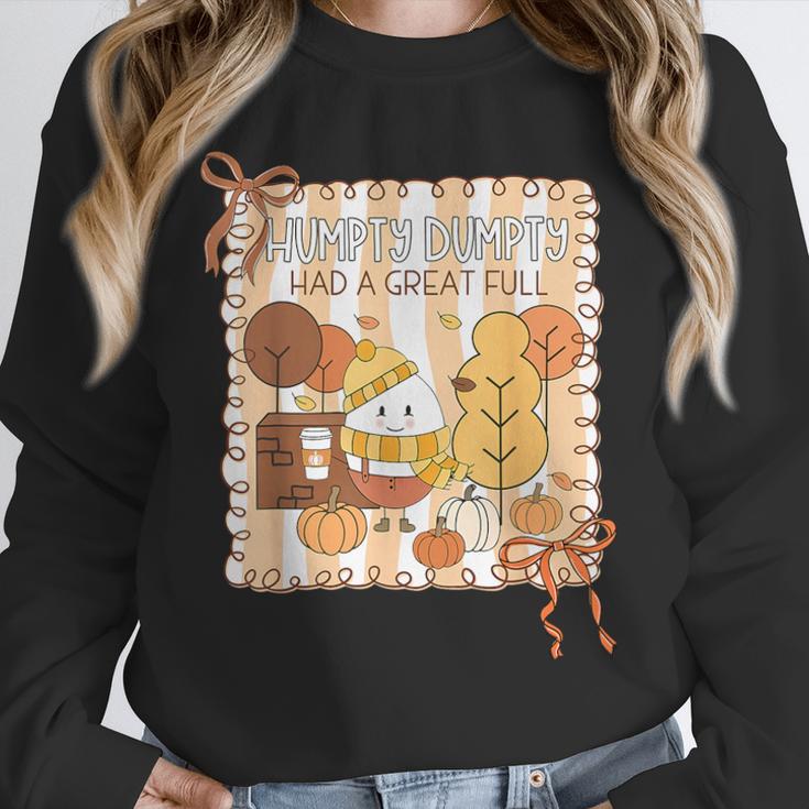 Humpty Dumpty Had A Great Fall Teacher Thanksgiving Autumn Unisex Sweatshirt, novelty gifts, funny gifts Humpty Dumpty Had A Great Fall Teacher Thanksgiving Autumn Unisex Sweatshirt, novelty gifts, funny gifts
