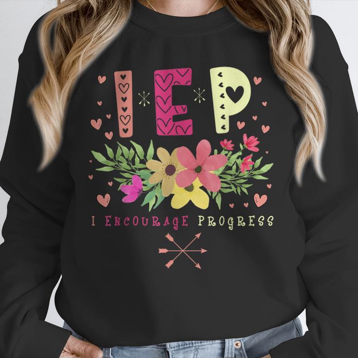 IEP I Encourage Progress Teacher Special Education Men Women Unisex Sweatshirt, novelty gifts, funny gifts