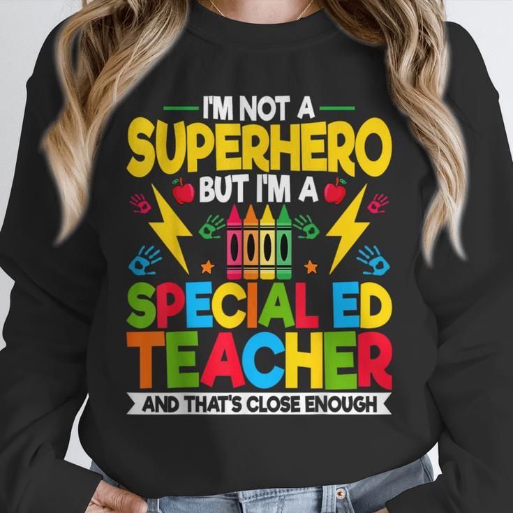 I'm Not a Superhero But I'm a SPED Special Education Teacher Unisex Sweatshirt, novelty gifts, funny gifts I'm Not a Superhero But I'm a SPED Special Education Teacher Unisex Sweatshirt, novelty gifts, funny gifts