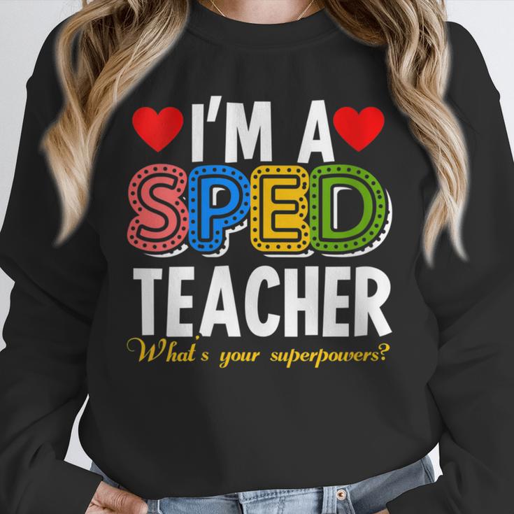 I'm A SPED Teacher Special Education Teacher Unisex Sweatshirt, novelty gifts, funny gifts I'm A SPED Teacher Special Education Teacher Unisex Sweatshirt, novelty gifts, funny gifts