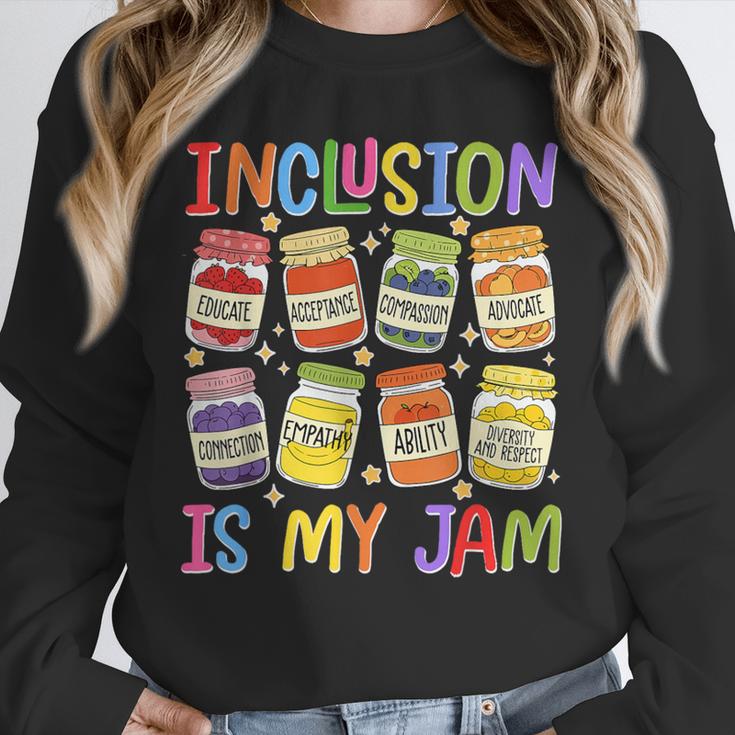 Inclusion Is My Jam SPED Teacher Special Education Teacher Unisex Sweatshirt, novelty gifts, funny gifts Inclusion Is My Jam SPED Teacher Special Education Teacher Unisex Sweatshirt, novelty gifts, funny gifts