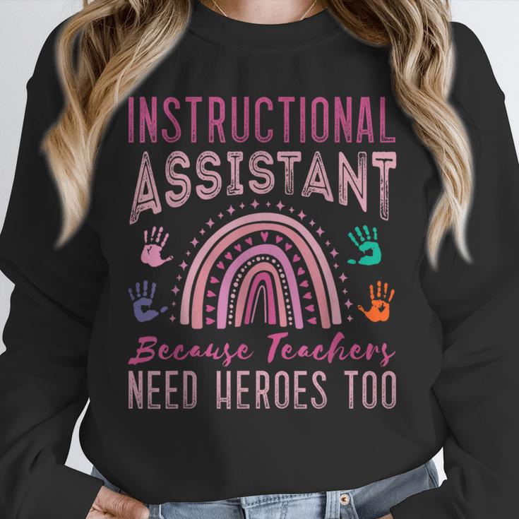Instructional Assistant Because Teacher Need Hero Learning Unisex Sweatshirt, novelty gifts, funny gifts Instructional Assistant Because Teacher Need Hero Learning Unisex Sweatshirt, novelty gifts, funny gifts