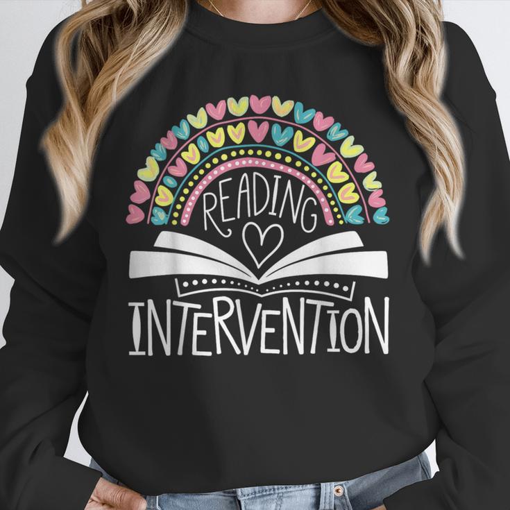 Intervention Teacher Reading Intervention Unisex Sweatshirt, novelty gifts, funny gifts Intervention Teacher Reading Intervention Unisex Sweatshirt, novelty gifts, funny gifts