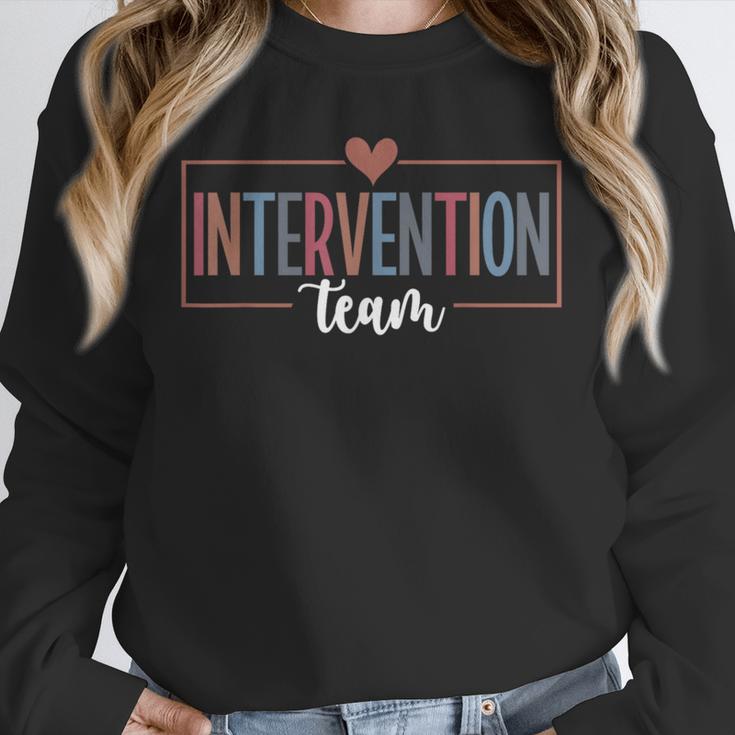Intervention Team Best Intervention Teacher Squad Unisex Sweatshirt, novelty gifts, funny gifts Intervention Team Best Intervention Teacher Squad Unisex Sweatshirt, novelty gifts, funny gifts