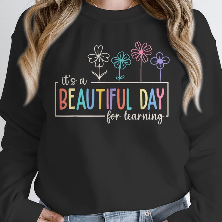 It's a Beautiful Day For Learning Teacher Students Women Unisex Sweatshirt, novelty gifts, funny gifts It's a Beautiful Day For Learning Teacher Students Women Unisex Sweatshirt, novelty gifts, funny gifts