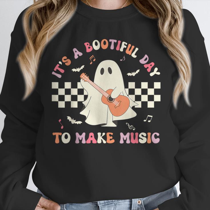 It's A Bootiful Day To Make Music Teacher Musician Halloween For Men Women Kids Unisex Sweatshirt, novelty gifts, funny gifts It's A Bootiful Day To Make Music Teacher Musician Halloween For Men Women Kids Unisex Sweatshirt, novelty gifts, funny gifts