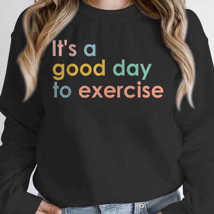 It's A Good Day To Exercise PE Teacher Gym Exercise For Men Women Unisex Sweatshirt, novelty gifts, funny gifts It's A Good Day To Exercise PE Teacher Gym Exercise For Men Women Unisex Sweatshirt, novelty gifts, funny gifts