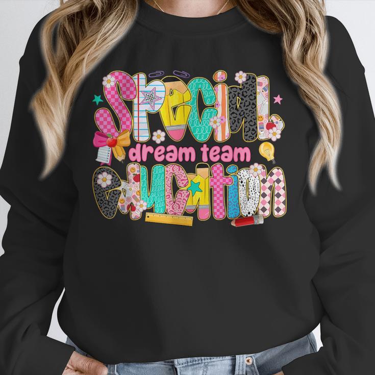 Kids Back To School Teachers Special Education Dream Team Unisex Sweatshirt, novelty gifts, funny gifts