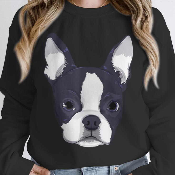 Kids Boston Terrier Dog For Women And Girls Unisex Sweatshirt, novelty gifts, funny gifts