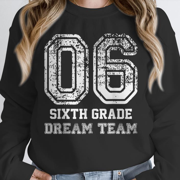 Kids Hello Sixth Back To School 6th Grade Dream Team Teacher Unisex Sweatshirt, novelty gifts, funny gifts Kids Hello Sixth Back To School 6th Grade Dream Team Teacher Unisex Sweatshirt, novelty gifts, funny gifts
