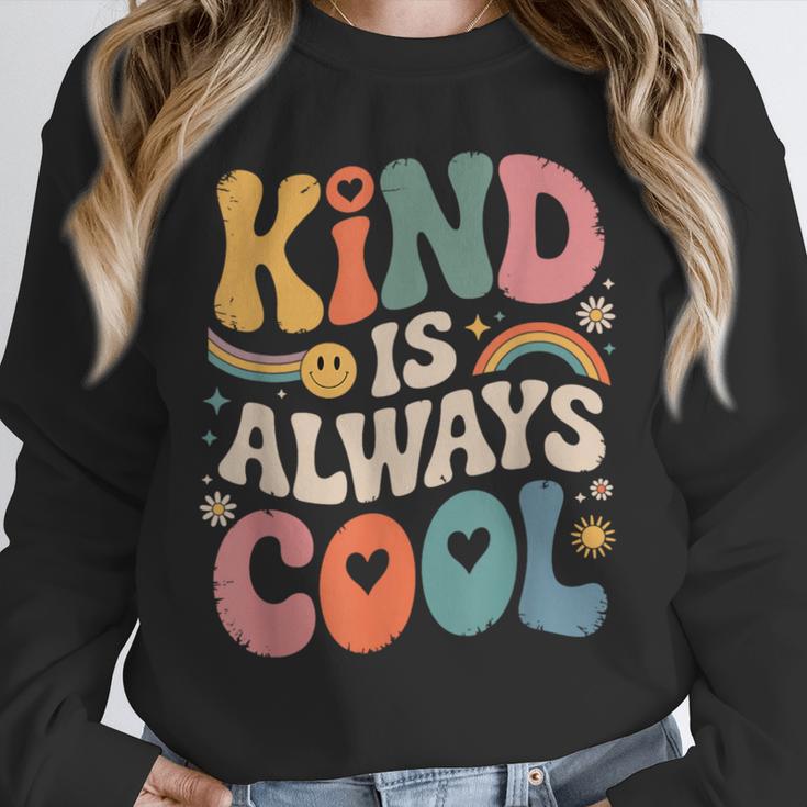 Kind Is Always Cool Teacher Graphic Tees Choose Kindness Unisex Sweatshirt, novelty gifts, funny gifts Kind Is Always Cool Teacher Graphic Tees Choose Kindness Unisex Sweatshirt, novelty gifts, funny gifts