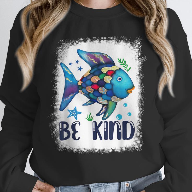 Be Kind Rainbow Fish Teacher Life Back To School Teaching Men Women Unisex Sweatshirt, novelty gifts, funny gifts Be Kind Rainbow Fish Teacher Life Back To School Teaching Men Women Unisex Sweatshirt, novelty gifts, funny gifts