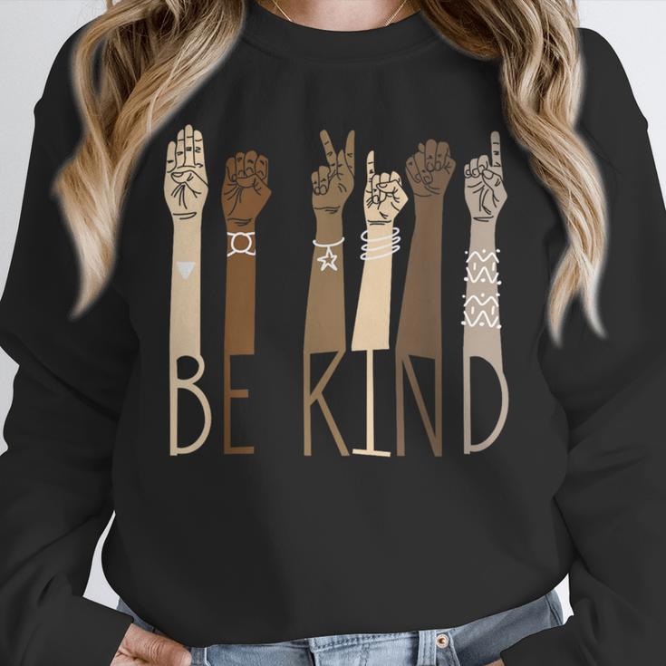 Be Kind Sign Language Hand Talking Teachers Interpreter ASL Men Women Unisex Sweatshirt, novelty gifts, funny gifts Be Kind Sign Language Hand Talking Teachers Interpreter ASL Men Women Unisex Sweatshirt, novelty gifts, funny gifts
