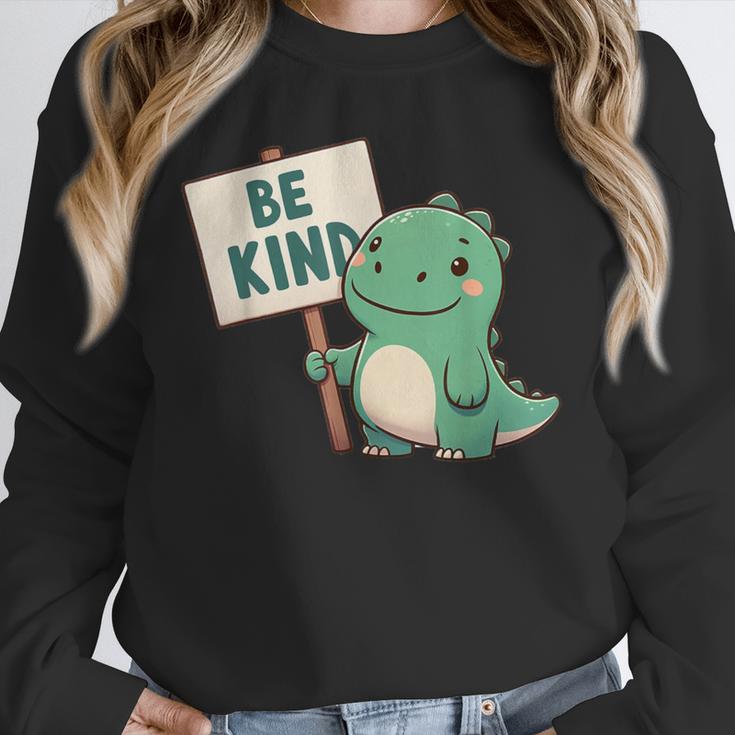 Be Kind Teacher Anti-Bullying Dino Kindness Women Men Boys Unisex Sweatshirt, novelty gifts, funny gifts Be Kind Teacher Anti-Bullying Dino Kindness Women Men Boys Unisex Sweatshirt, novelty gifts, funny gifts