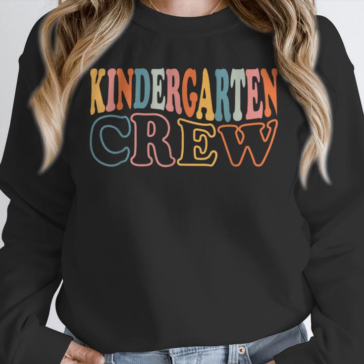 Kinder Crew Kindergarten Teacher First 1st Day Of School Unisex Sweatshirt, novelty gifts, funny gifts Kinder Crew Kindergarten Teacher First 1st Day Of School Unisex Sweatshirt, novelty gifts, funny gifts