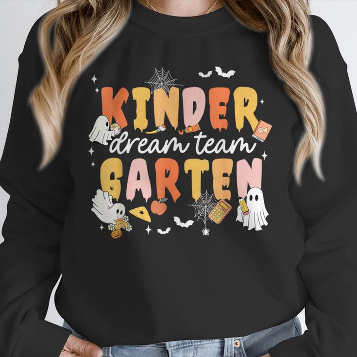 Kindergarten Dream Ghost Team Fall Halloween Spooky Teachers Unisex Sweatshirt, novelty gifts, funny gifts Kindergarten Dream Ghost Team Fall Halloween Spooky Teachers Unisex Sweatshirt, novelty gifts, funny gifts