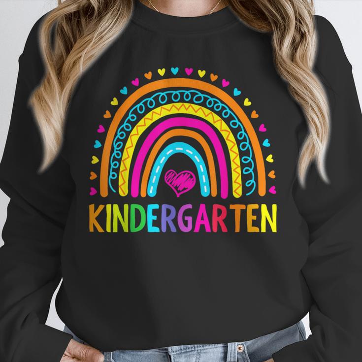 Kindergarten Rainbow Girls Boys Teacher First Day Of School Unisex Sweatshirt, novelty gifts, funny gifts Kindergarten Rainbow Girls Boys Teacher First Day Of School Unisex Sweatshirt, novelty gifts, funny gifts