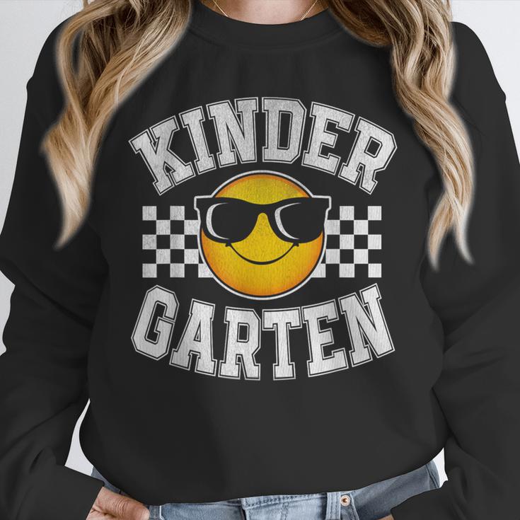 Kindergarten Teacher First Day Of Kinder Back To School Unisex Sweatshirt, novelty gifts, funny gifts Kindergarten Teacher First Day Of Kinder Back To School Unisex Sweatshirt, novelty gifts, funny gifts