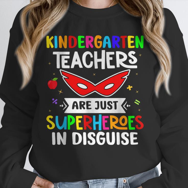 Kindergarten Teachers Are Just Superheroes In Disguise Unisex Sweatshirt, novelty gifts, funny gifts Kindergarten Teachers Are Just Superheroes In Disguise Unisex Sweatshirt, novelty gifts, funny gifts