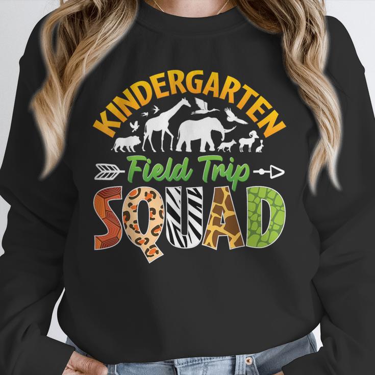 Kindergarten Zoo Field Trip Squad Matching Teacher Students Unisex Sweatshirt, novelty gifts, funny gifts Kindergarten Zoo Field Trip Squad Matching Teacher Students Unisex Sweatshirt, novelty gifts, funny gifts