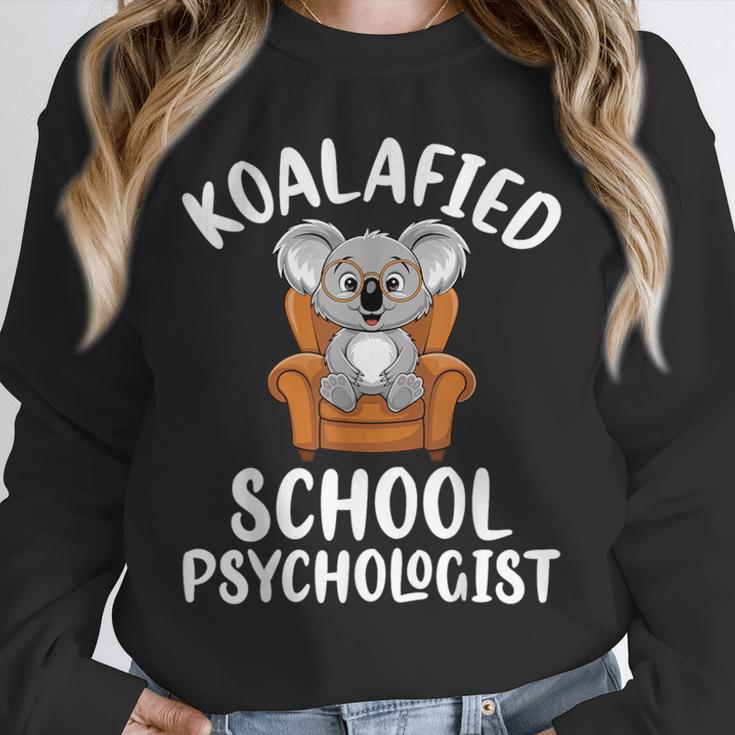 Koalafied School Psychologist Koala Lover Psychology Teacher Unisex Sweatshirt, novelty gifts, funny gifts Koalafied School Psychologist Koala Lover Psychology Teacher Unisex Sweatshirt, novelty gifts, funny gifts
