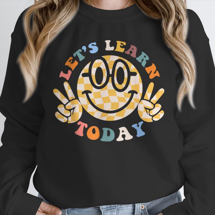 Let's Learn Today First Day Of School For Teacher Student Unisex Sweatshirt, novelty gifts, funny gifts Let's Learn Today First Day Of School For Teacher Student Unisex Sweatshirt, novelty gifts, funny gifts