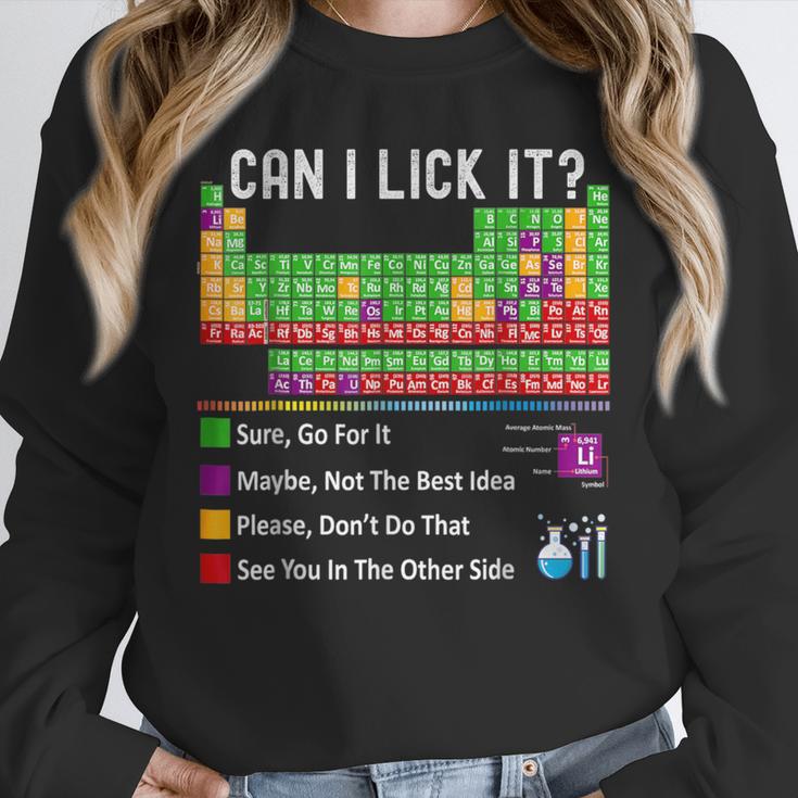 Can I Lick It Periodic Table Chart Science Teacher Cool Meme Unisex Sweatshirt, novelty gifts, funny gifts Can I Lick It Periodic Table Chart Science Teacher Cool Meme Unisex Sweatshirt, novelty gifts, funny gifts