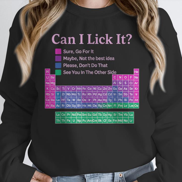 Can I Lick It Periodic Table Teacher Student Kids Unisex Sweatshirt, novelty gifts, funny gifts Can I Lick It Periodic Table Teacher Student Kids Unisex Sweatshirt, novelty gifts, funny gifts
