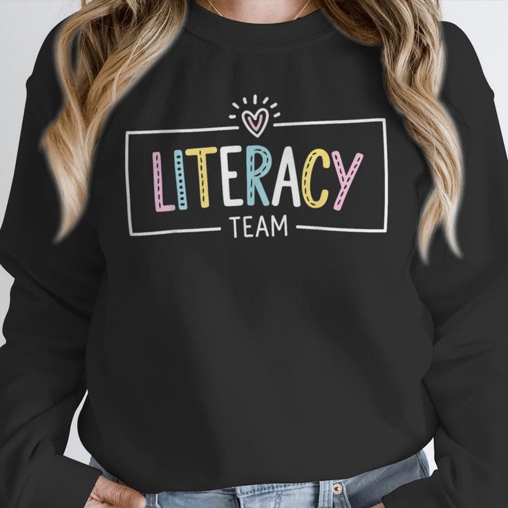Literacy Team Teacher Unisex Sweatshirt, novelty gifts, funny gifts Literacy Team Teacher Unisex Sweatshirt, novelty gifts, funny gifts