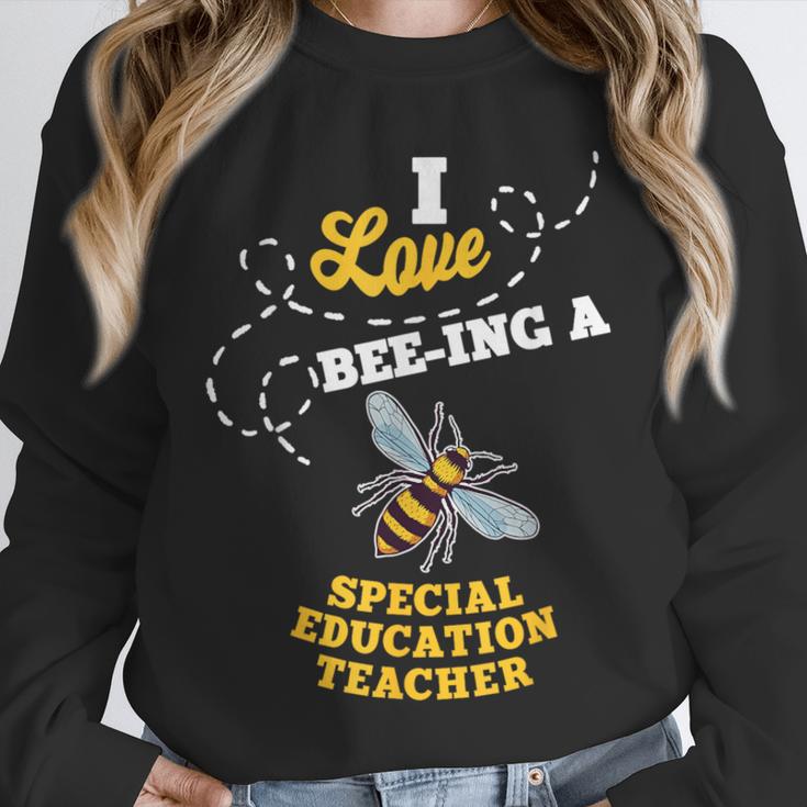I Love Bee-Ing A Special Education Teacher Honey Bee Job For Men Women Unisex Sweatshirt, novelty gifts, funny gifts I Love Bee-Ing A Special Education Teacher Honey Bee Job For Men Women Unisex Sweatshirt, novelty gifts, funny gifts