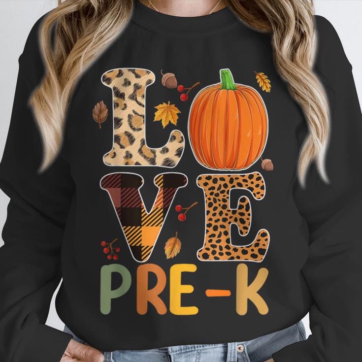Love Pre-k Teacher Shirts Autumn Fall Pumpkin Fall Leopard Unisex Sweatshirt, novelty gifts, funny gifts Love Pre-k Teacher Shirts Autumn Fall Pumpkin Fall Leopard Unisex Sweatshirt, novelty gifts, funny gifts