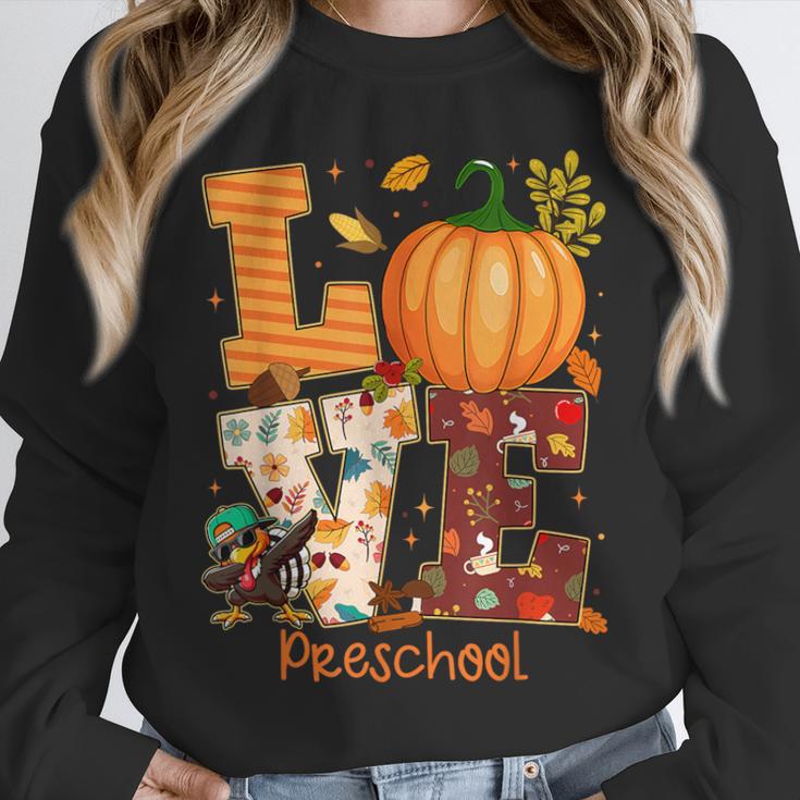 Love Preschool Teacher Turkey Thanksgiving Autumn Fall Unisex Sweatshirt, novelty gifts, funny gifts Love Preschool Teacher Turkey Thanksgiving Autumn Fall Unisex Sweatshirt, novelty gifts, funny gifts