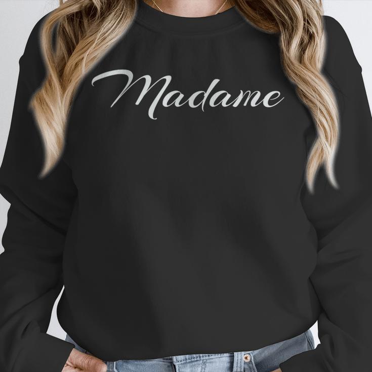 Madame French Teachers T-Shirt Unisex Sweatshirt, novelty gifts, funny gifts Madame French Teachers T-Shirt Unisex Sweatshirt, novelty gifts, funny gifts