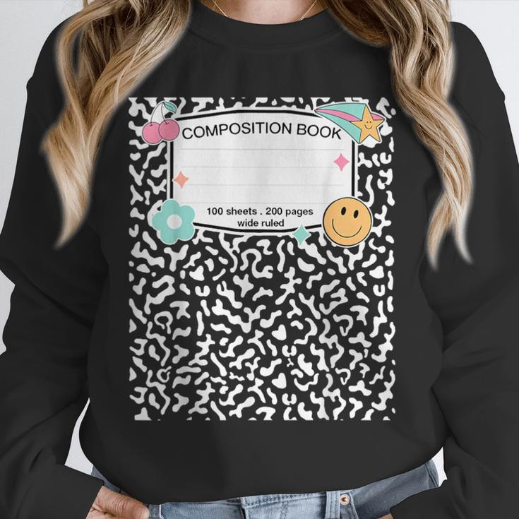 Matching Group Halloween Teacher Composition Book Notebook Unisex Sweatshirt, novelty gifts, funny gifts Matching Group Halloween Teacher Composition Book Notebook Unisex Sweatshirt, novelty gifts, funny gifts