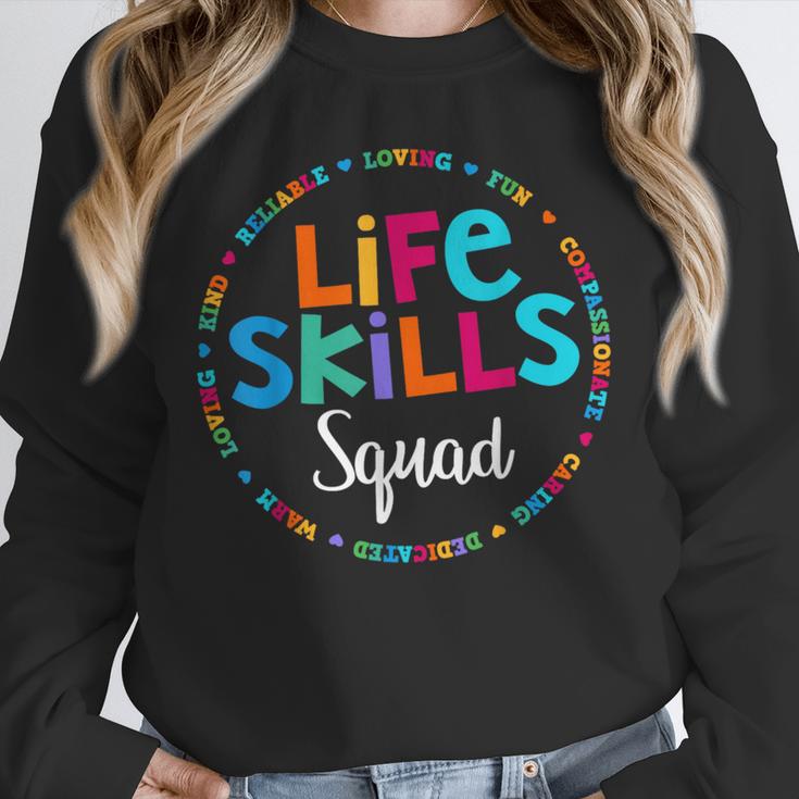Matching Life Skills Squad Teacher Special Ed SPED Team Crew Unisex Sweatshirt, novelty gifts, funny gifts Matching Life Skills Squad Teacher Special Ed SPED Team Crew Unisex Sweatshirt, novelty gifts, funny gifts